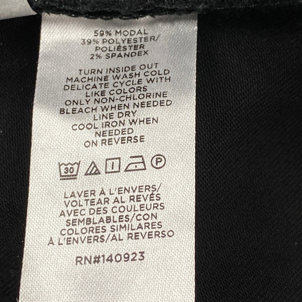 LOFT The Skinny Coated Jeans Black Faux Leather Look Pants Size 30 10 High Rise - Picture 8 of 14